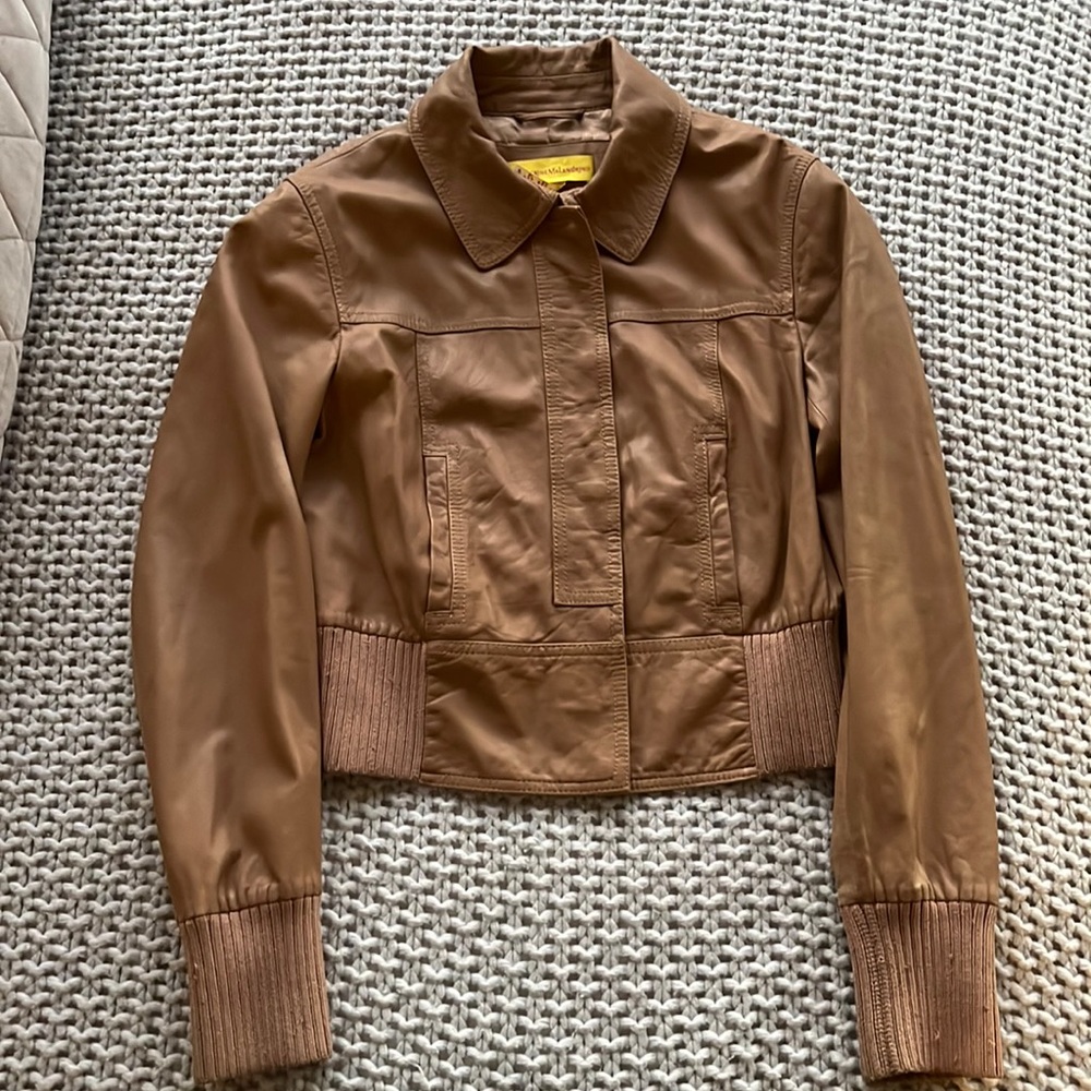 CATHERINE MALANDRINO Leather Jacket